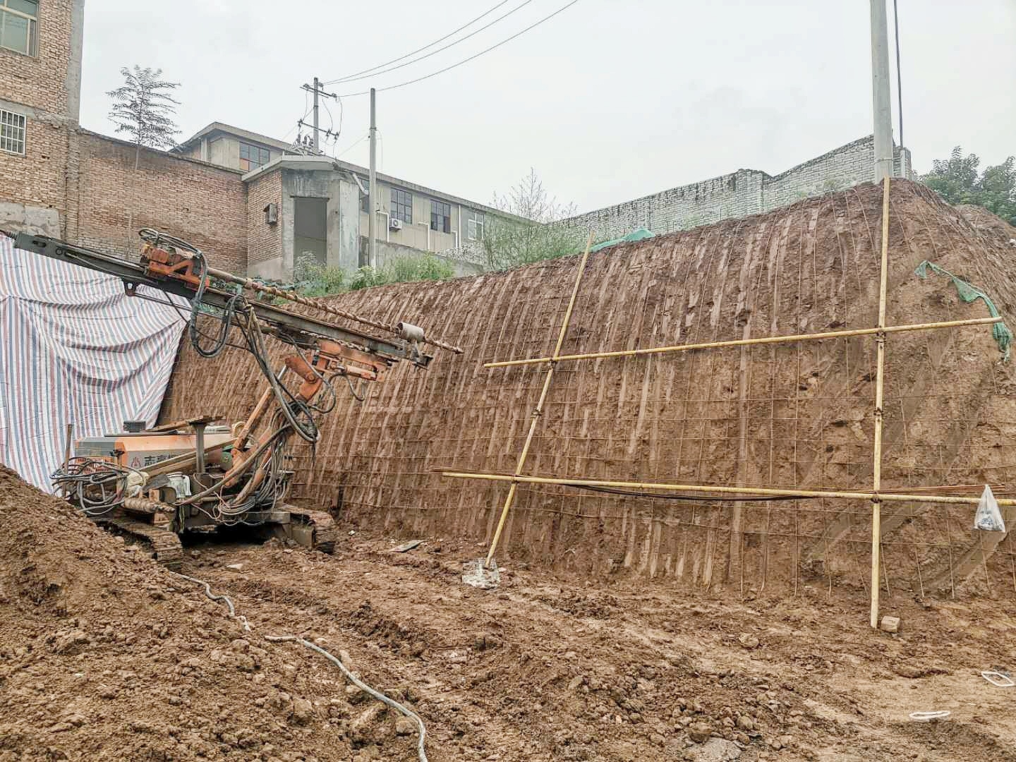 興平龍記觀園基坑支護建設項目